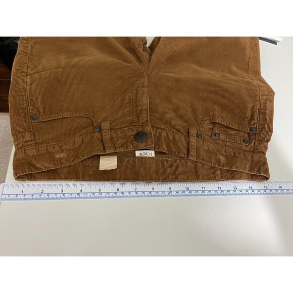 J.Crew Tobacco-Coloured Cords Womens Size 25 City Fit Academia Preppy Grunge - Picture 7 of 10
